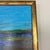 Late 20th Century Late 20th Century Coastal Marsh Landscape Paintings With Custom Framing Wood Gold - Set of 3 Unknown Artist For Sale - Image 5 of 7