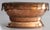 18th Century French Copper Oval Wine Cooler Champagne Bucket Jardiniere Centerpiece For Sale - Image 4 of 9