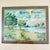 Wood Loto Des Paysages French Game Box Lid, Chromolithograph, Framed, Circa 1900 For Sale - Image 7 of 12
