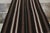 Turkish Vintage Turkish Kilim Rug in Brown, Black & White Stripes - Rug & Kilim For Sale - Image 3 of 7