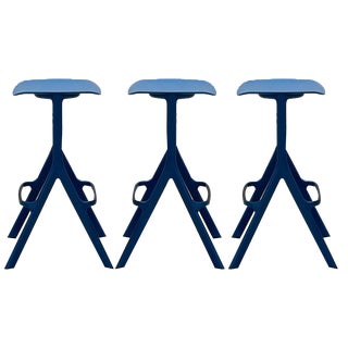Axyl High Stools by Allermuir, Set of 3 For Sale
