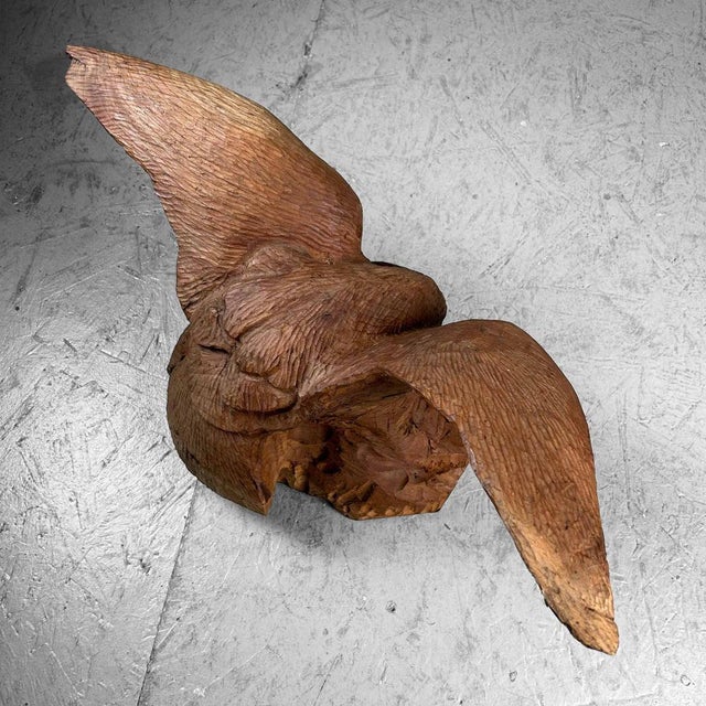 Decorative Eagle Wood Carving, Japan, 1970s For Sale - Image 12 of 14