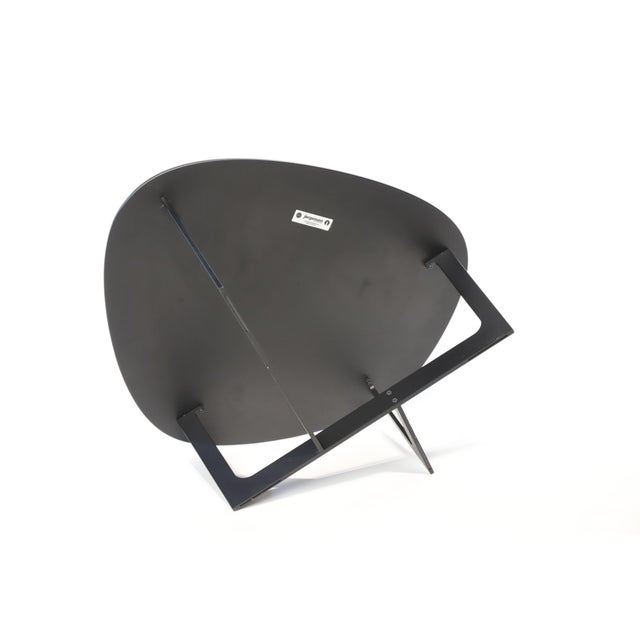 Metal Coffee Cocktail or End Table by Ernst & Jensen for Erik Jorgensen For Sale - Image 7 of 12