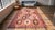 1900s Red Geometric Antique Caucasian Kilim Rug 6'0" X 11'8" Knotted Wool Carpet For Sale - Image 15 of 15