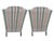 1990s Elevate Your Space With a Pair of Ethan Allen Queen Anne Wingback Chairs, Combining Timeless American Craftsmanship With a Lively, Elegant Aesthetic. For Sale - Image 5 of 11
