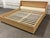 Contemporary Eastern King Size Bespoke Verne White Oak Bed Frame For Sale - Image 3 of 12