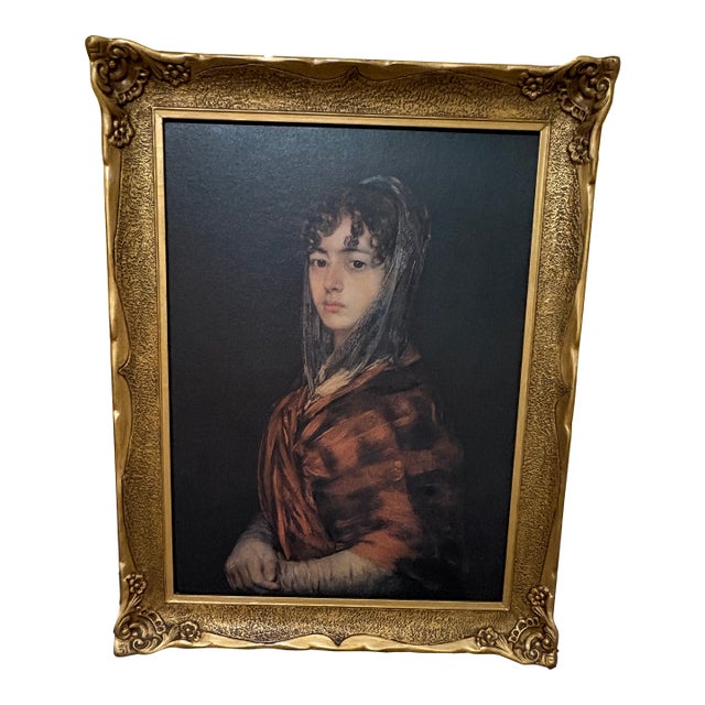 Portrait by Goya of Francisca Senora Sabasa Y Garcia - Reproduction Print For Sale