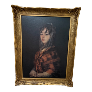 Portrait by Goya of Francisca Senora Sabasa Y Garcia - Reproduction Print