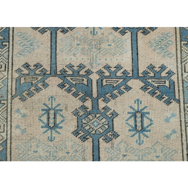 Turkish Vintage Anatolian Rug 4'1" x 6'4" #17948 For Sale In Houston - Image 6 of 8