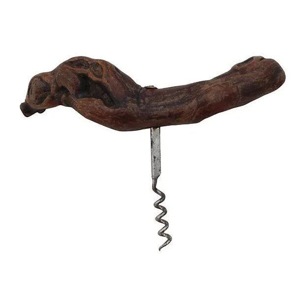 French Vine Wood Corkscrew Chairish