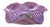 1980s 1980s Pretty Purple Murano Style Glass Plate For Sale - Image 5 of 14