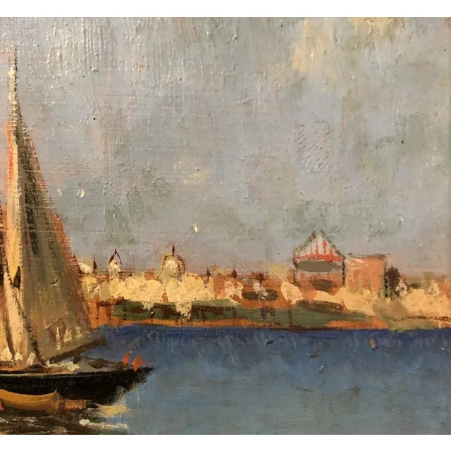 Burno, Napoli, 1889, Oil on Wood, Framed For Sale - Image 6 of 11