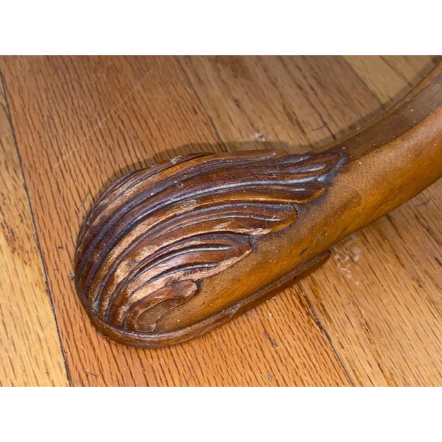 Antique Figure Maple ound Pedestal Table For Sale - Image 12 of 13