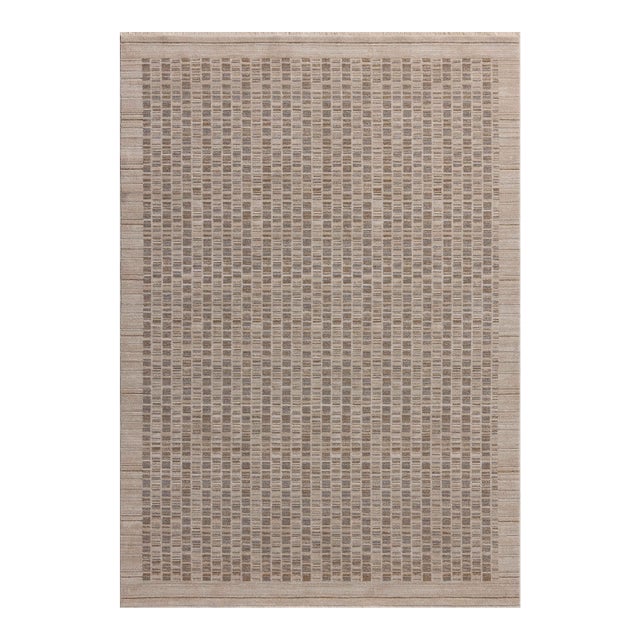 Amber Lewis x Loloi Cali Natural / Slate 2'-7" x 8'-0" Runner Rug For Sale