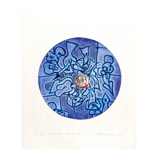 Martin Barooshian "Cleopatra's Magic Eye" Intaglio For Sale