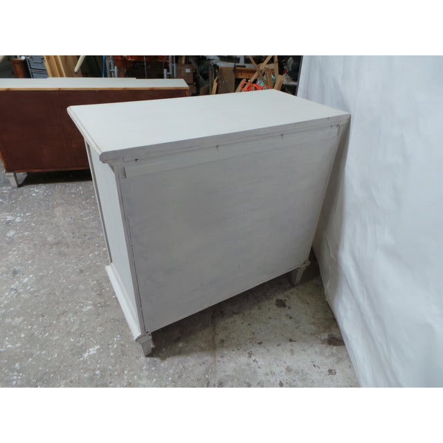 Gustavian Style 4 Drawer Chest For Sale - Image 9 of 13