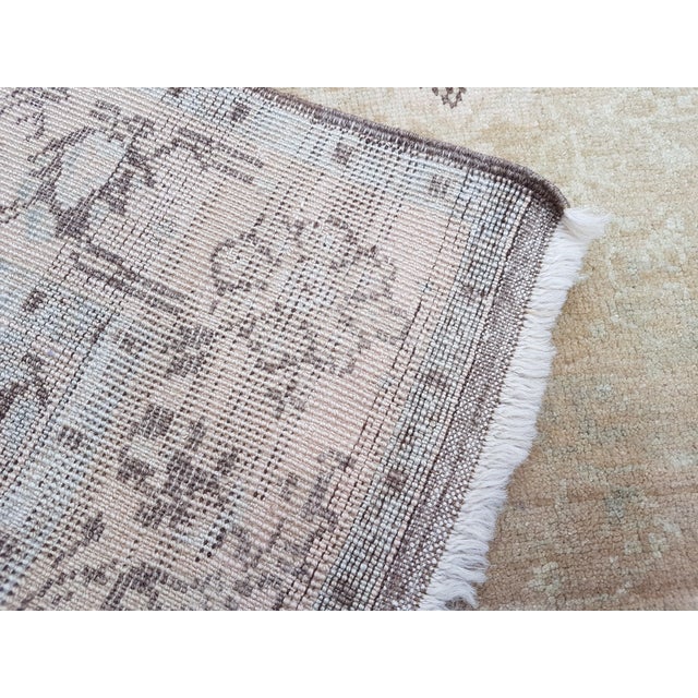 Faded Turkish Karapinar Rug 52'' X 86'' For Sale - Image 12 of 12