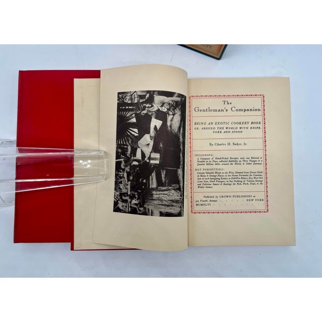 American The Gentleman’s Companion, Volume I Exotic Cookery, Volume II Exotic Drinking, 1946, Charles H Baker For Sale - Image 3 of 6