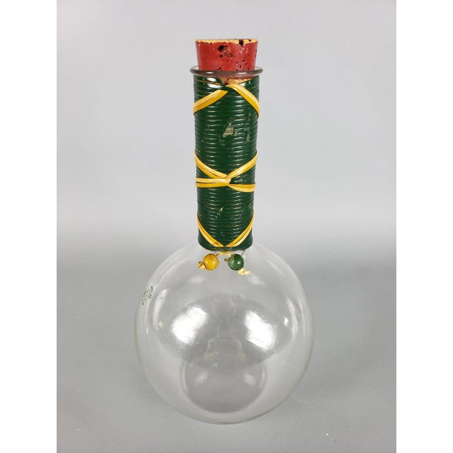 Glass 1950s Mid-Century Glass Decanter For Sale - Image 7 of 7