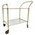 Vintage Brass Drinks Trolley, 1960s For Sale - Image 12 of 12
