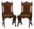 A Pair of Late 19th Century English Arts & Crafts Oak Hall Chairs For Sale