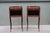 1950s Set of Two French Louis XV Style Side Tables Nightstands. For Sale - Image 11 of 13