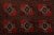 Red Baloch Rug 3’5” X 6’3” Red Wool Vintage Tribal Hand-Knotted Oriental Carpet For Sale - Image 8 of 12