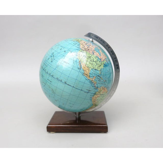 Earth & Moon Globes from Columbus Publishing House, 1960s, Set of 2 For Sale - Image 14 of 18