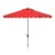 Outdoor Venice 11ft Round Crank Umbrella - Red For Sale