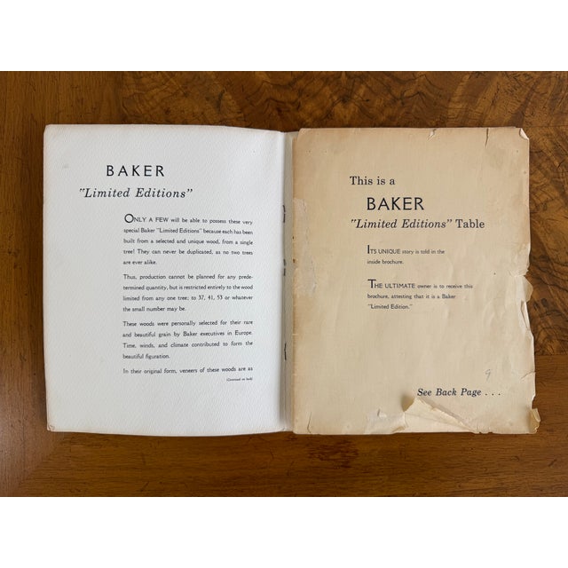 Vintage Baker "Limited Edition" Side Tables For Sale - Image 12 of 14
