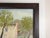 Vintage mid 20th century impasto oil on artist board of adobe house in desert mountain landscape. Unsigned. Displayed in...