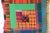 Mid 20th Century Vintage Colorful Patchwork Pillow For Sale - Image 5 of 11