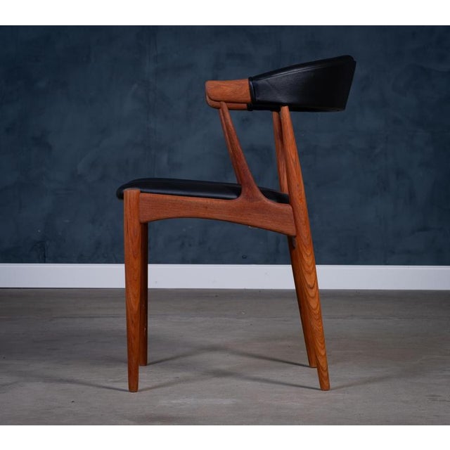 Wood Modern Danish Teak Armchair by Johannes Andersen, 1960s For Sale - Image 7 of 11