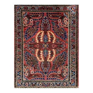 1970s Old Persian Sarouk Area Rug 2x3
