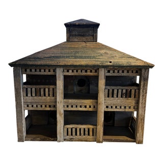 Vintage Hand-Crafted Southern Plantation Bird House For Sale