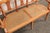 Italian 3-Chair Back Sofa Bench W/Cane Seat For Sale - Image 4 of 11