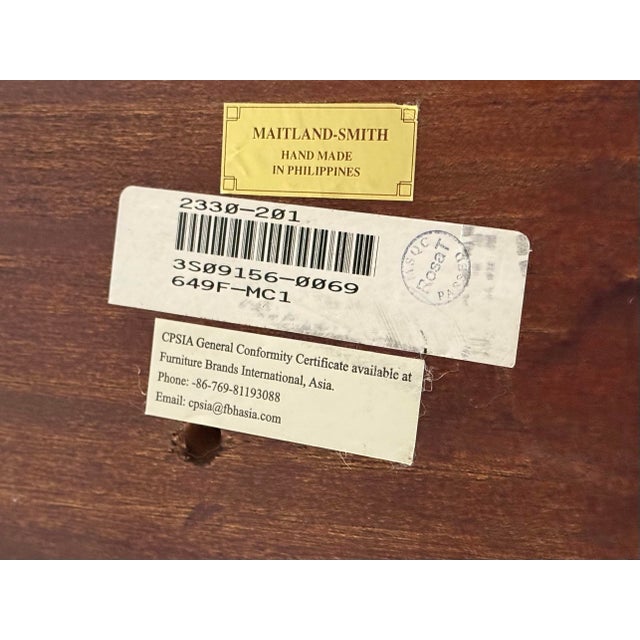 Exquisite Monumental 46" Maitland-Smith Burl Wood "Skyscraper" Pedestal - 1980s Postmodern Art Deco Revival For Sale - Image 12 of 12