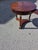 21st Century French Empire Plum Mahogany Round Table. For Sale - Image 12 of 16