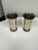 Metal Restoration Hardware Julep Vases, Pair For Sale - Image 7 of 12