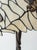 Vintage Art Nouveau Dragonfly Leaded Glass Table Lamp with Bronze Base in the style of Tiffany For Sale - Image 17 of 18
