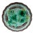 Majolica Chesnut Leaf Plate Villeroy & Boch, Circa 1890 For Sale