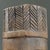 Wood Vintage Hand Carved Mexican Folk Art Mask of a Man With Mustache For Sale - Image 7 of 9