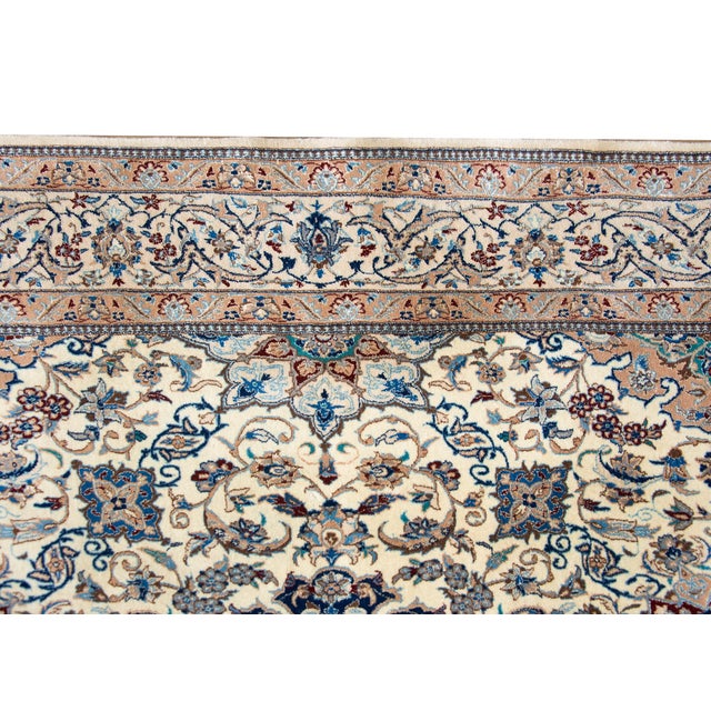 Late 20th Century Vintage Persian Kashan Rug For Sale - Image 5 of 14