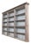 Large Antique French Painted Wooden Bookcase, 1830 For Sale