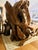 Vintage Big Sur Redwood Burl Chair & Ottoman — Attributed to Burlwood Industries, Monterey, California An extraordinary...