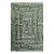 Anatolia Hand-Tufted Maze Rug, Boxwood Green, 8x10 For Sale