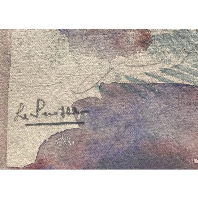 Otto Vautier, Le suisse, 1910, Pencil on Paper For Sale - Image 5 of 7