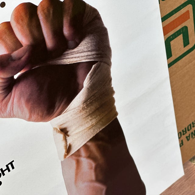 Original 1986 Vindication in Vegas Spinks vs. Holmes Heavyweight Boxing Fight Poster For Sale - Image 9 of 11