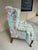 Upholstered Vintage Wingback Chair, Mid 20th Century For Sale In Savannah - Image 6 of 6