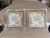 Textile A Pair of Scalamandre Silk Embridered Fabric With Woven Looped Beaded Cord and Velvet Borders For Sale - Image 7 of 10
